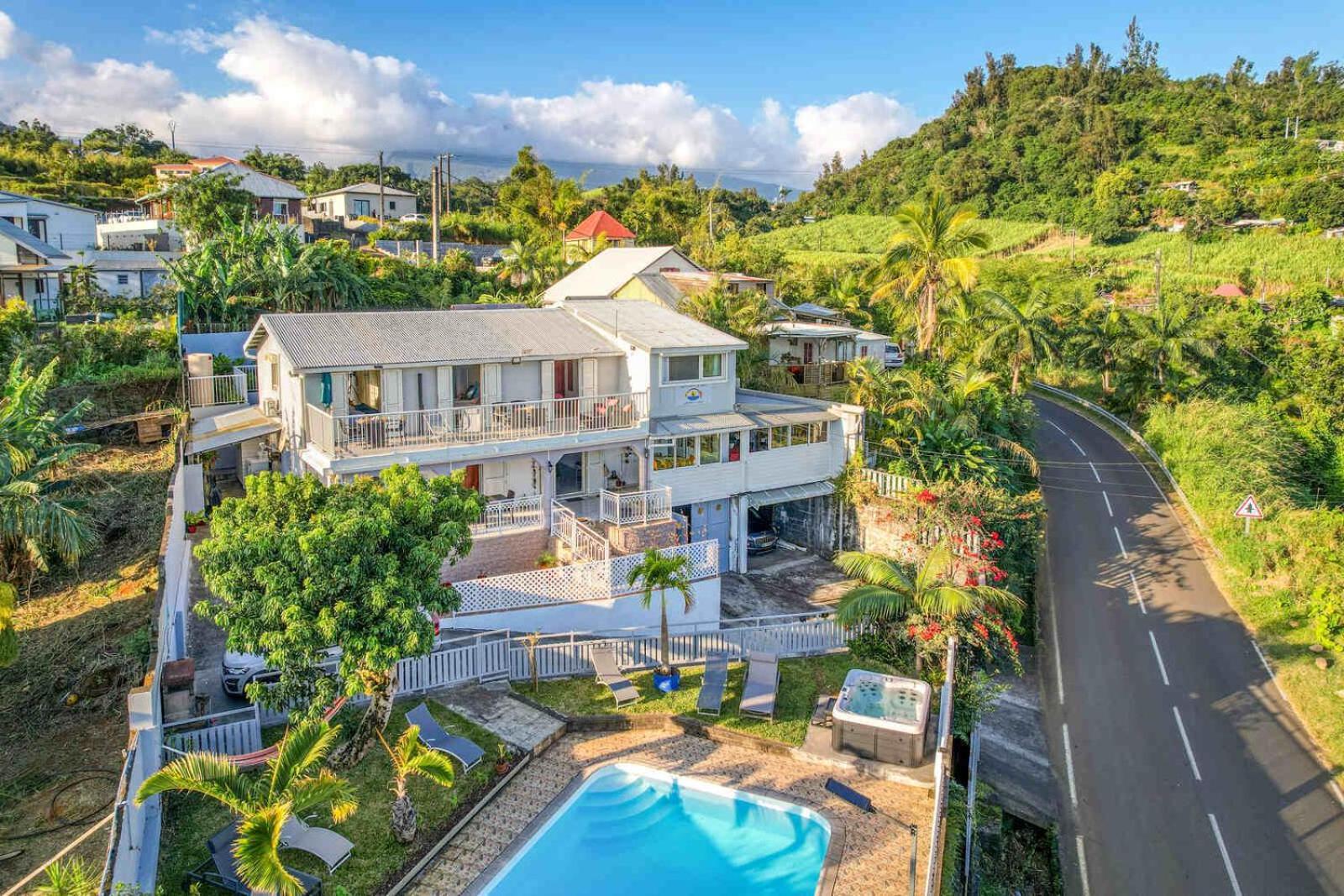 Villa Couleurs Du Sud Sauvage 圣若瑟 外观 照片